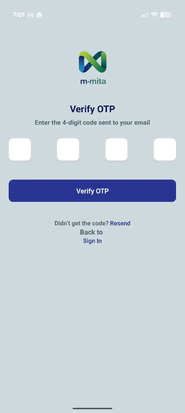 M-Mita Mobile Screenshot 2